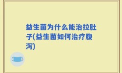 益生菌为什么能治拉肚子(益生菌如何治疗腹泻)