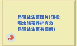 昂轻益生菌图片(轻松喝水族箱养护有效  昂轻益生菌有图解)