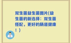 双生菌益生菌图片(益生菌的新选择：双生菌搭配，更好的肠道健康！)