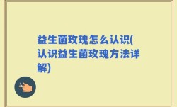 益生菌玫瑰怎么认识(认识益生菌玫瑰方法详解)