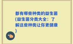都有哪些种类的益生菌(益生菌分类大全：了解这些种类让你更健康)