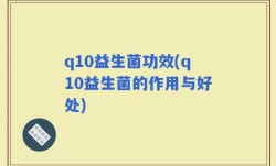 q10益生菌功效(q10益生菌的作用与好处)