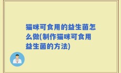 猫咪可食用的益生菌怎么做(制作猫咪可食用益生菌的方法)