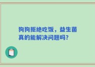 狗狗拒绝吃饭，益生菌真的能解决问题吗？