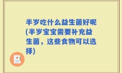 半岁吃什么益生菌好呢(半岁宝宝需要补充益生菌，这些食物可以选择)