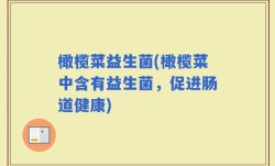 橄榄菜益生菌(橄榄菜中含有益生菌，促进肠道健康)