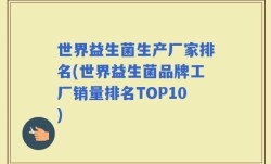 世界益生菌生产厂家排名(世界益生菌品牌工厂销量排名TOP10)