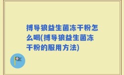 搏导狼益生菌冻干粉怎么喝(搏导狼益生菌冻干粉的服用方法)