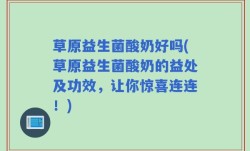 草原益生菌酸奶好吗(草原益生菌酸奶的益处及功效，让你惊喜连连！)