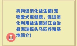 狗狗促消化益生菌(宠物爱犬更健康，促进消化利用益生菌浙江自治县海瑞摇头马匹养殖基地简介)