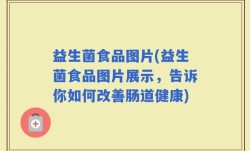 益生菌食品图片(益生菌食品图片展示，告诉你如何改善肠道健康)
