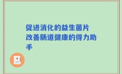 促进消化的益生菌片 改善肠道健康的得力助手
