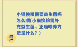 小猫换粮需要益生菌吗怎么喂(小猫换粮需补充益生菌，正确喂养方法是什么？)