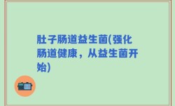 肚子肠道益生菌(强化肠道健康，从益生菌开始)