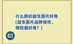 什么牌的益生菌片好用(益生菌片品牌推荐，哪款最好用？)