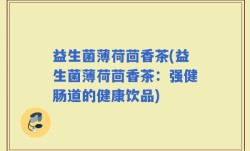 益生菌薄荷茴香茶(益生菌薄荷茴香茶：强健肠道的健康饮品)