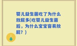 婴儿益生菌吃了为什么放屁多(吃婴儿益生菌后，为什么宝宝容易放屁？)