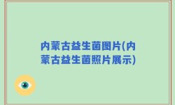 内蒙古益生菌图片(内蒙古益生菌照片展示)