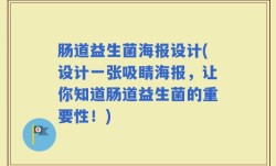 肠道益生菌海报设计(设计一张吸睛海报，让你知道肠道益生菌的重要性！)