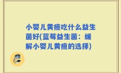 小婴儿黄疸吃什么益生菌好(蓝莓益生菌：缓解小婴儿黄疸的选择)