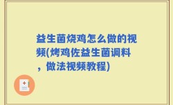益生菌烧鸡怎么做的视频(烤鸡佐益生菌调料，做法视频教程)