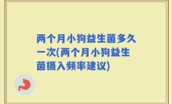 两个月小狗益生菌多久一次(两个月小狗益生菌摄入频率建议)