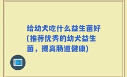 给幼犬吃什么益生菌好(推荐优秀的幼犬益生菌，提高肠道健康)
