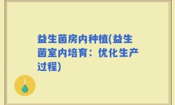 益生菌房内种植(益生菌室内培育：优化生产过程)