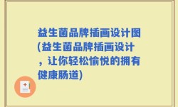 益生菌品牌插画设计图(益生菌品牌插画设计，让你轻松愉悦的拥有健康肠道)