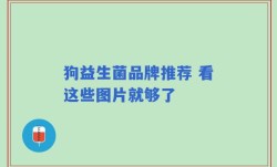 狗益生菌品牌推荐 看这些图片就够了