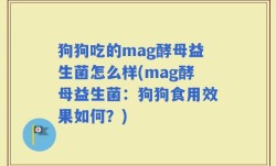 狗狗吃的mag酵母益生菌怎么样(mag酵母益生菌：狗狗食用效果如何？)