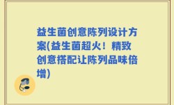 益生菌创意陈列设计方案(益生菌超火！精致创意搭配让陈列品味倍增)