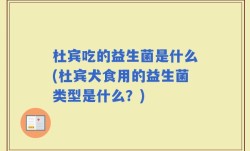 杜宾吃的益生菌是什么(杜宾犬食用的益生菌类型是什么？)