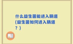 什么益生菌能进入肠道(益生菌如何进入肠道？)