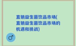 直销益生菌饮品市场(直销益生菌饮品市场的机遇和挑战)