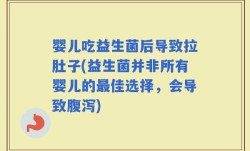 婴儿吃益生菌后导致拉肚子(益生菌并非所有婴儿的最佳选择，会导致腹泻)