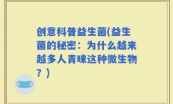 创意科普益生菌(益生菌的秘密：为什么越来越多人青睐这种微生物？)