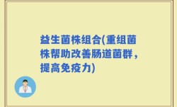 益生菌株组合(重组菌株帮助改善肠道菌群，提高免疫力)