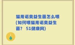 猫用诺奥益生菌怎么喂(如何喂猫用诺奥益生菌？ 51健康网)
