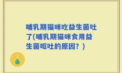 哺乳期猫咪吃益生菌吐了(哺乳期猫咪食用益生菌呕吐的原因？)