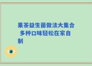果茶益生菌做法大集合 多种口味轻松在家自制