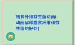 膳食纤维益生菌动画(动画解释膳食纤维和益生菌的好处)