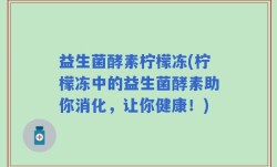 益生菌酵素柠檬冻(柠檬冻中的益生菌酵素助你消化，让你健康！)