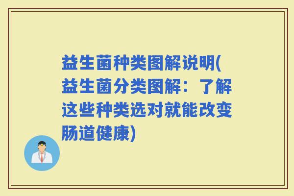 益生菌种类图解说明(益生菌分类图解：了解这些种类选对就能改变肠道健康)