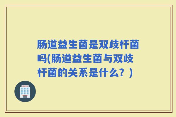 肠道益生菌是双歧杆菌吗(肠道益生菌与双歧杆菌的关系是什么?) 肠道益生菌是双歧杆菌吗(肠道益生菌与双歧杆菌的关系是什么?)