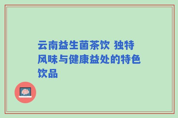 云南益生菌茶饮 独特风味与健康益处的特色饮品